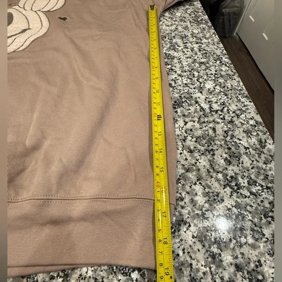 Disney Brown and White Pumpkin Mouse Sweatshirt - Picture 6 of 9